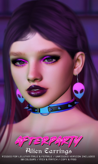 Afterparty - Alien Earrings [Demo]