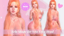 ~M ENCANTA~ Vela Shape for VELA HEAD
