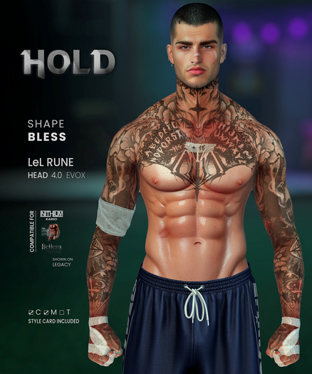 HOLD SHAPES - Bless - Shape LeLUTKA Rune 4.0 EVOX/LEG/JAK/KAR