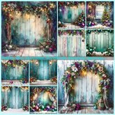 Christmas Photobooth backdrop Textures