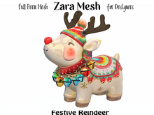 ZM PBR Festive Reindeer FULL PERM MESH