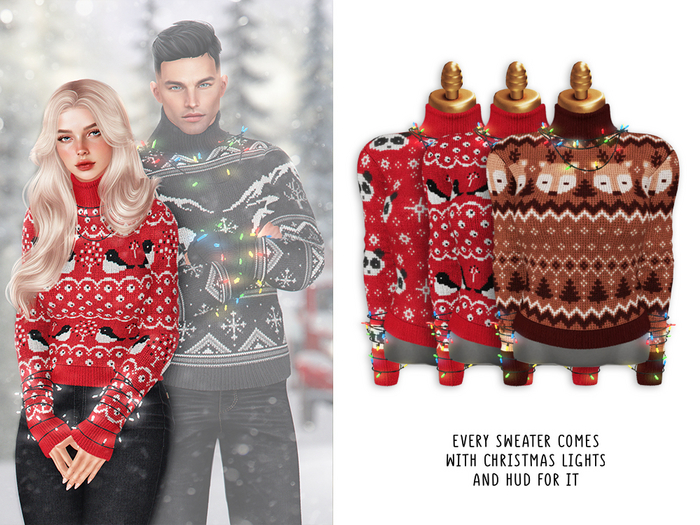 -Sorumin- Holiday Glow SET -ANIMALS PACK- F