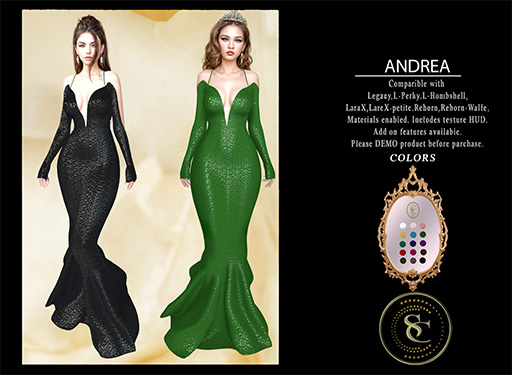 *SC* Andrea Gown FatPack