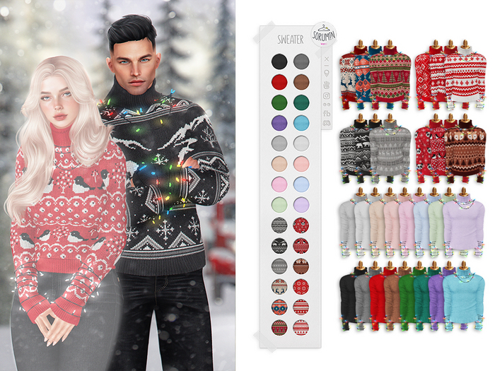 -Sorumin- Holiday Glow SET -FATPACK- M