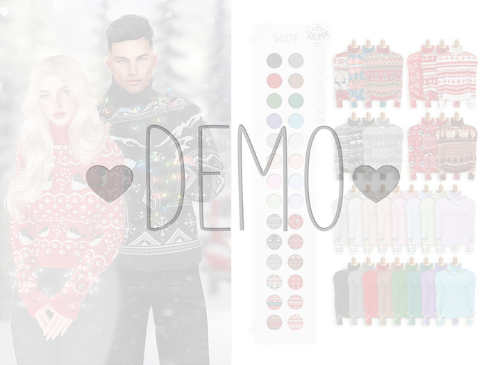 DEMO -Sorumin- Holiday Glow SET -FATPACK- M