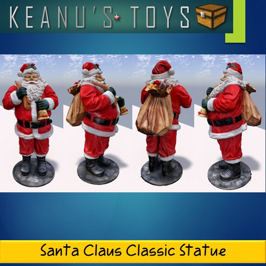 Santa Classic Statue Décor