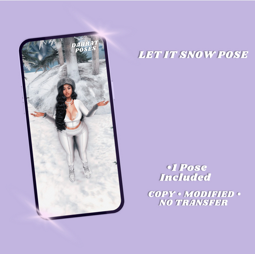 D.B.P - Let it Snow Pose