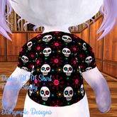 [Dalrymple Designs]  Dinky BOM Festive Skully Shirt