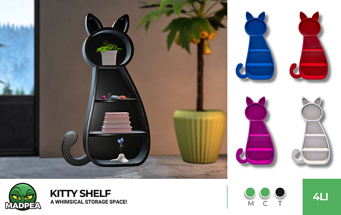 MadPea Kitty Shelf
