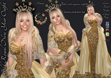 Gold Royal New Year Outfit