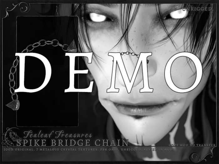 Tealeaf Treasures - Spike Bridge Chain DEMO