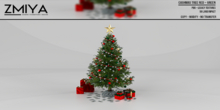 ZMIYA Cashmas Tree Red + Green