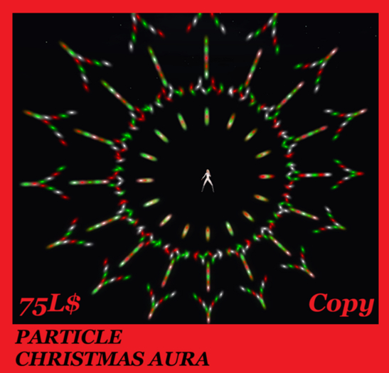 PARTICLE CHRISTMAS AURA