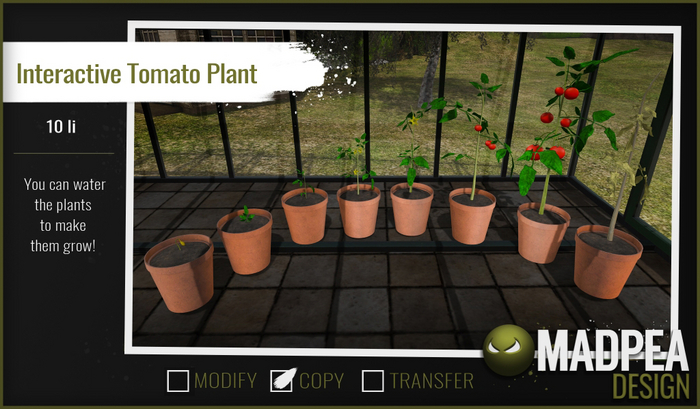 MadPea Interactive Tomato Plant [add me!]
