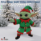 [My Home] Full Perm Baby Yoda Christmas
