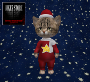#SANTA OUTFIT - for Dinkie Cats
