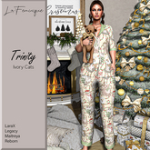 La Feminique Trinity Ivory Cats
