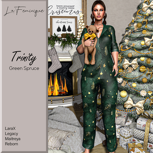 La Feminique Trinity Green Spruce