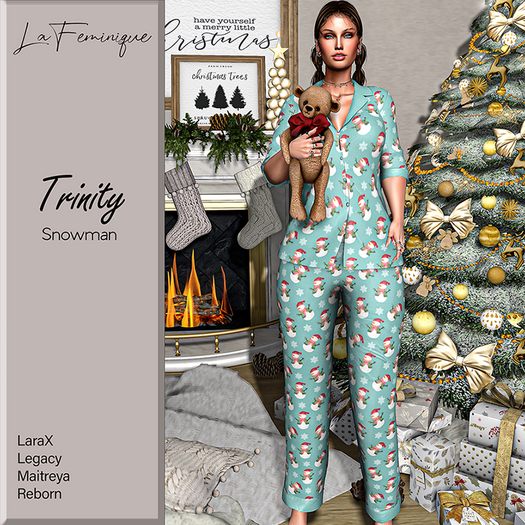 La Feminique Trinity Snowman