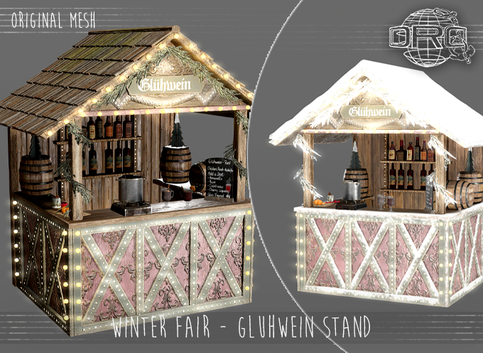 -DRD- Winter Fair - Gluhwein stand 