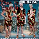 Swellegant ~ Xmas in Hawaii Morning ~ Zodiac Christmas