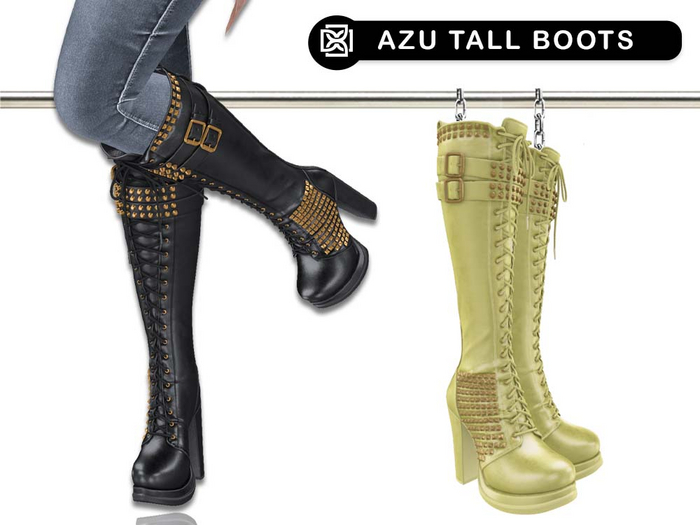 Addams // Azu Tall Boots // N*16