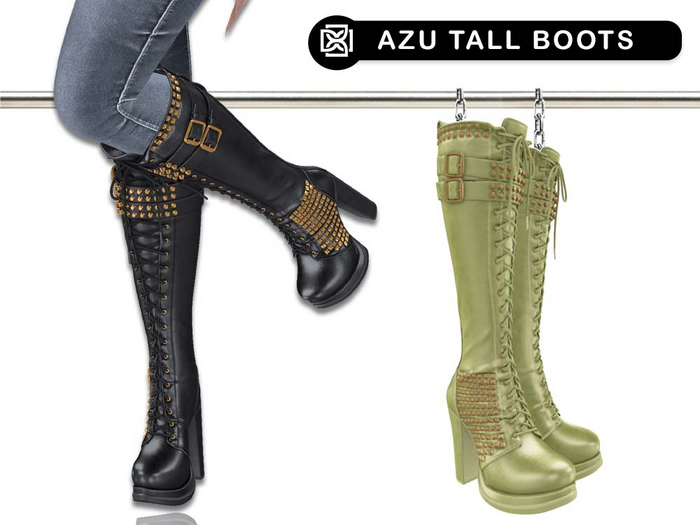 Addams // Azu Tall Boots // N*17
