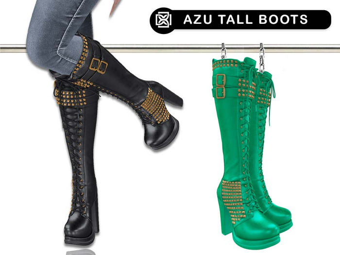 Addams // Azu Tall Boots // N*18