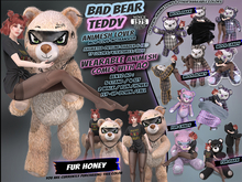 [Since1975] Bad Bear Teddy : Animesh Lover / Fur Honey