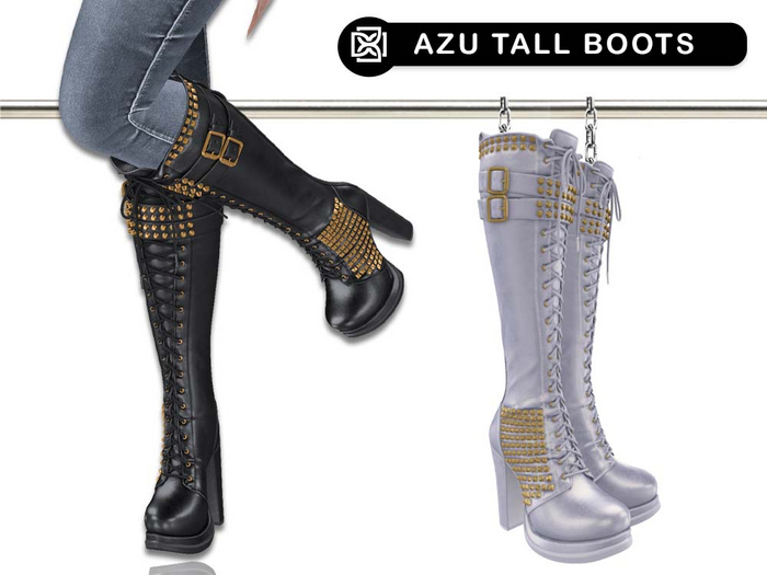 Addams // Azu Tall Boots // N*21