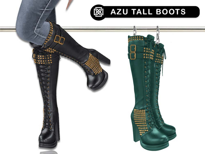 Addams // Azu Tall Boots // N*20