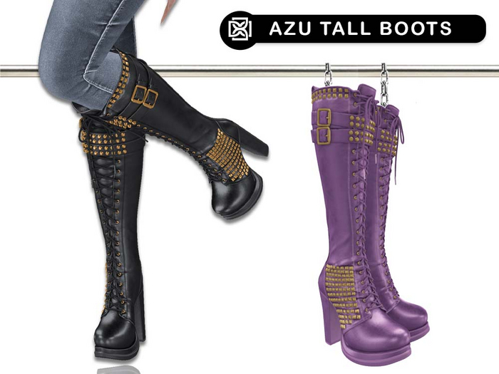 Addams // Azu Tall Boots // N*28