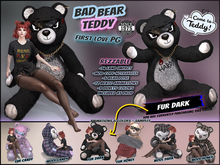 [Since1975] Bad Bear Teddy : First Love / Fur Dark PG