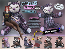 [Since1975] Bad Bear Teddy : First Love / Wool Candy PG