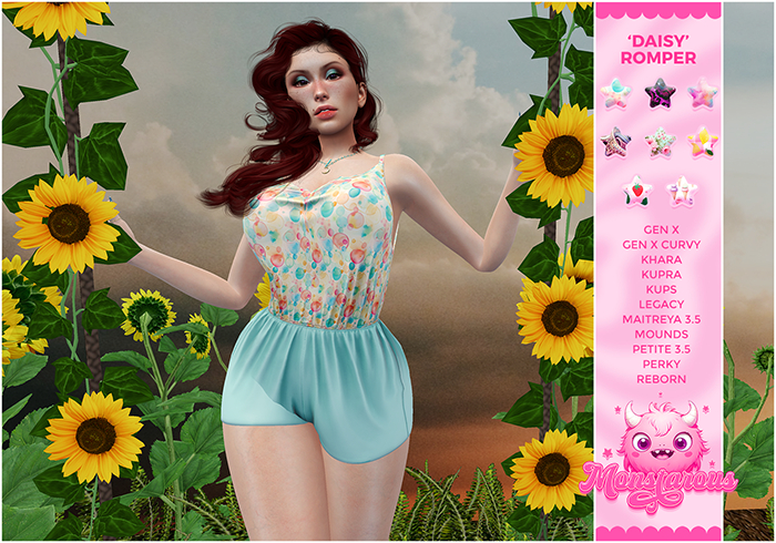 {Monstarous} Daisy Romper #7