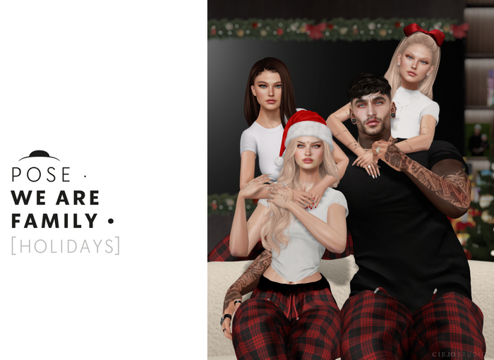 CIELO STUDIO - Pose WE ARE FAMILY