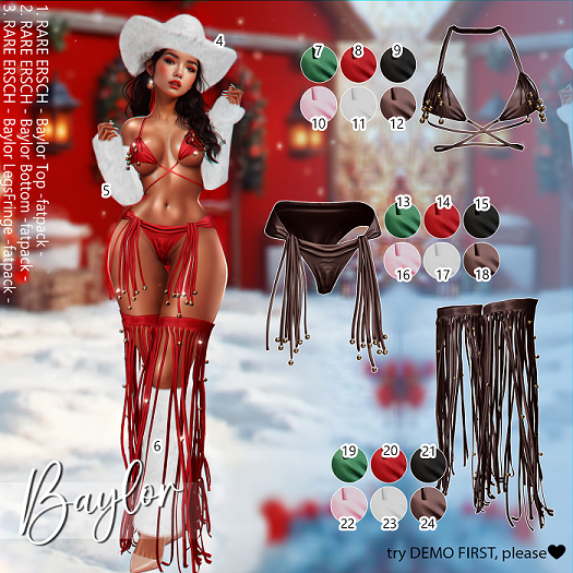 12. ERSCH - Baylor {Bombshell} Top -choco-
