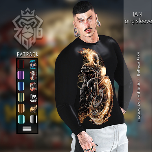 [ZH]  Ian Long Sleeve Shirt - Fatpack