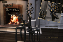 [ZERK] Metal Reindeer Decor