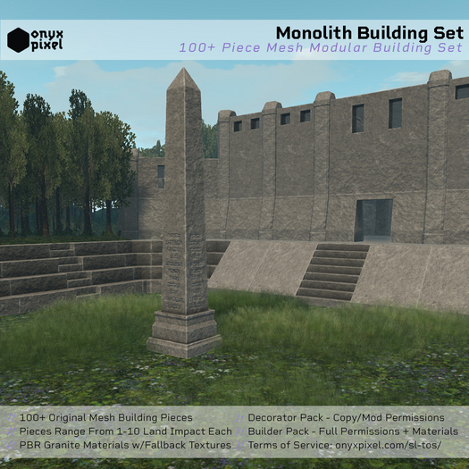 onyx.pixel - Modular Set - Monolith - Builder Pack [1.0]