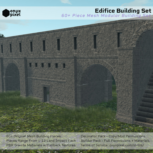onyx.pixel - Modular Set - Edifice - Decorator Pack [2.2]