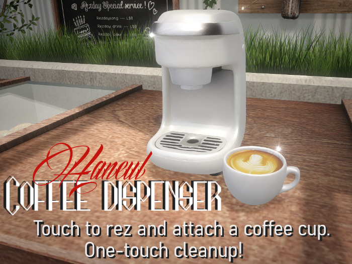 Coffee dispenser FREE!!