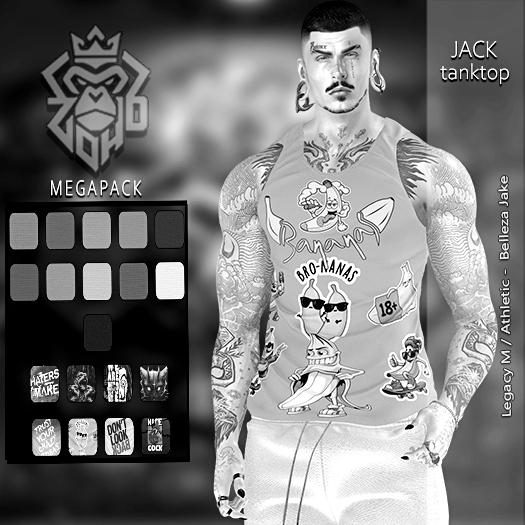 [ZH] DEMO Jack TankTop - DEMO (UnPack)