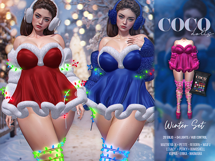 Coco Dolls x Winter Set (FATPACK)