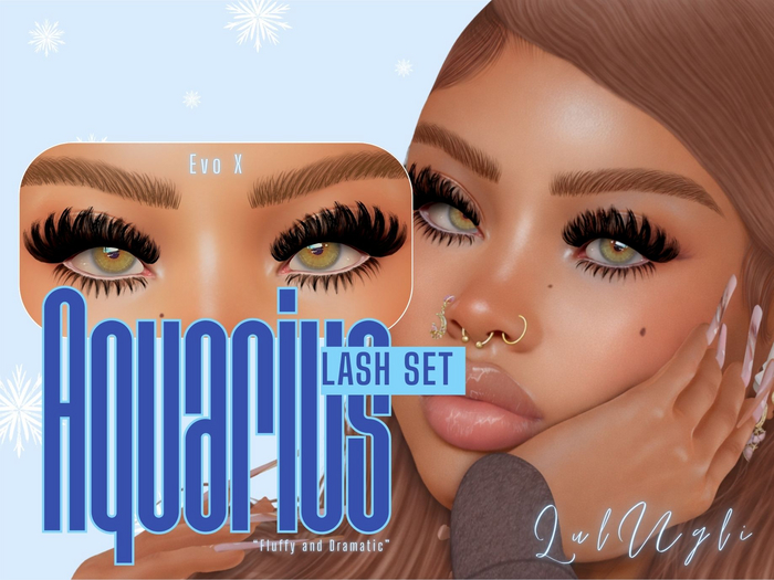 LU < AQUARIUS LASH SET > EVO X