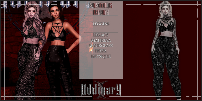 *Oddinary* SINsations Leggins Fatpack