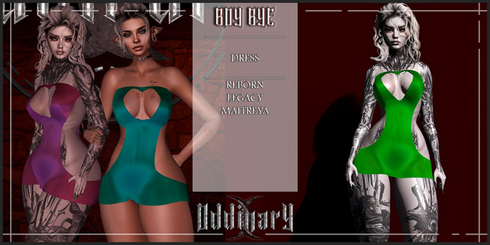 *Oddinary* Boy Bye Dress