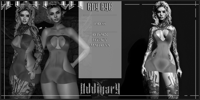 *Oddinary* Boy Bye Dress DEMO