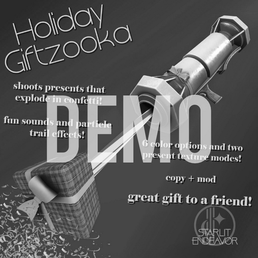 { Starlit Endeavor } DEMO Giftzooka