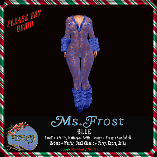 Ms. Frost  BLUE  